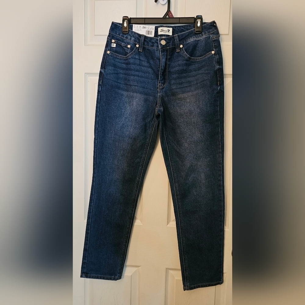 Seven7 90’s Straight High Rise Jeans Relaxed Fit - Size 6 - NWT